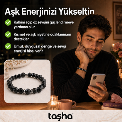 TAŞHA® Aşk & Kısmet Doğal Taş Bileklik