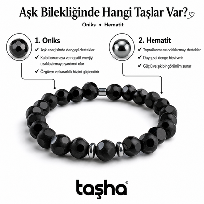 TAŞHA® Aşk & Kısmet Doğal Taş Bileklik